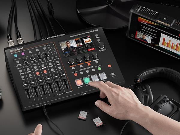 Roland Announces SR-20HD Direct Streaming AV Mixer