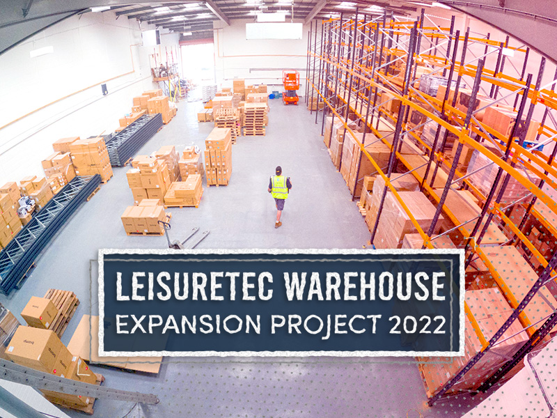 Leisuretec Warehouse Expansion Project 2022