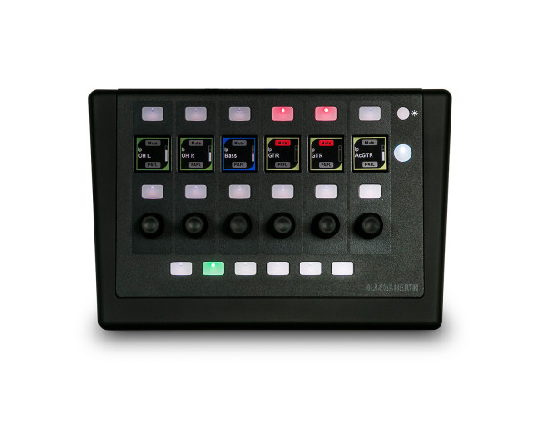 Allen & Heath IP6 Remote Controller for dLive 6 x Rotary Encoders PoE - Main Image