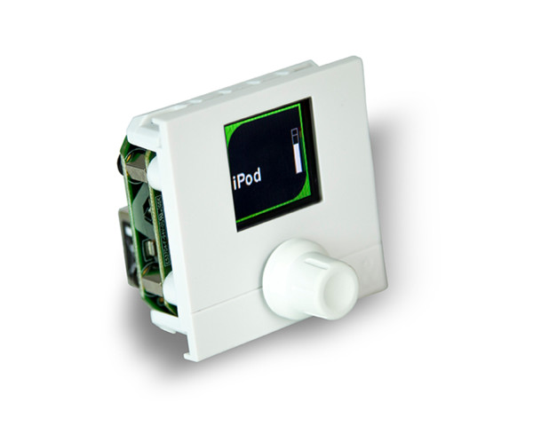 Allen & Heath IP1 Wallplate Controller for dLive 1x Rotary Encoder PoE EU White - Main Image