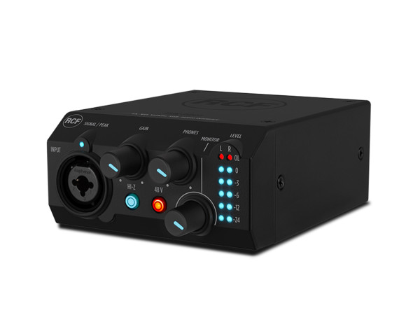 RCF TRK PRO1 USB Audio Interface 24-Bit 192KHz 2in / 2out - Main Image
