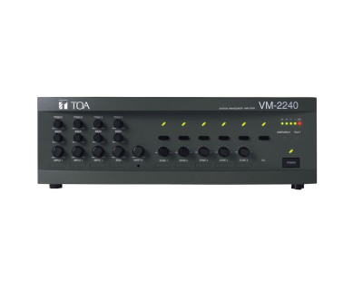 VM2240 System Management Amplifier 100V 240W