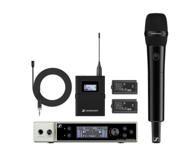EW-DX MKE 2 / 835-S SET DUAL Lapel/Handheld Mic Syst (S1-10) CH38