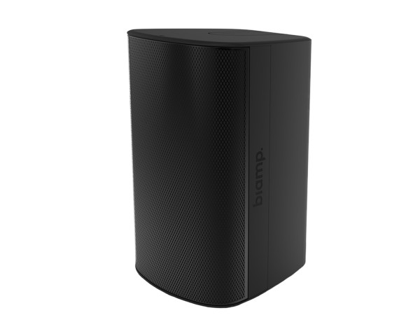 Biamp EX-S6 6.5 IP54 2-Way Coaxial Speaker with Tilt Bracket Black - Main Image