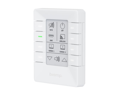 Impera Uniform 8-Button E Ink Control Pad with Ethernet White