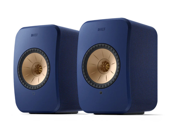 KEF LSX II 4.5 2-Way Uni-Q Wireless Loudspeaker Blue PAIR - Main Image
