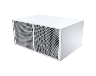 X12I-128FGW 2x18" Install Subwoofer 4000W Fiberglass IP55 White