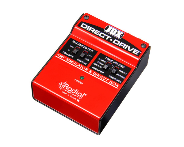 Radial JDX Direct-Drive Guitar Amp Simulator and DI Box - Main Image