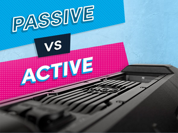 Passive vs Active Speakers