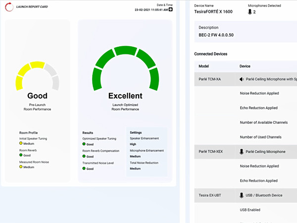 Biamp Launch Software