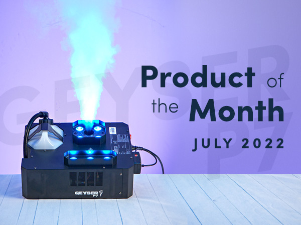 CHAUVET DJ Geyser P7 - Product of the Month - July 2022