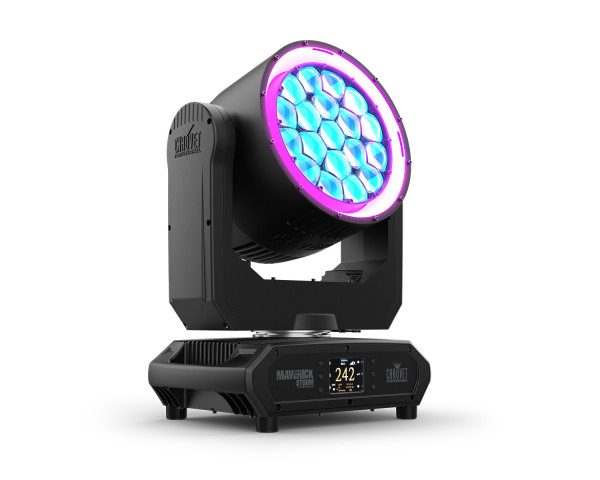 Chauvet Professional Maverick Storm 2 BeamWash 19x RGBW LED / RGB Ring + Zoom IP65 - Main Image