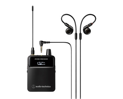 ATW-R3250 IEM Receiver 580-714 MHz (EG2) Inc ATH-E40 Earphones