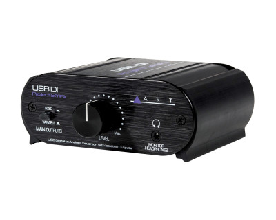 USBDI USB D to A Converter DI Box with USB 2.0 In and L+R XLR Out