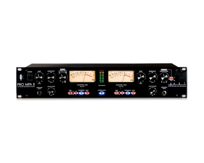 Pro MPA-II 2Ch Microphone Preamp 2x 12AX7 Tubes 2U