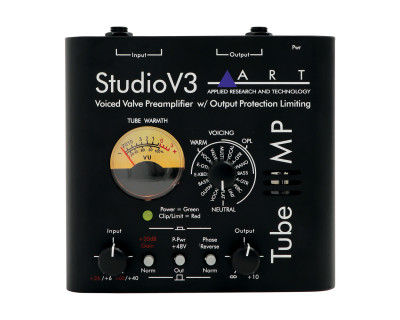 Tube MP Studio V3 Voiced Valve Preamp with Output Protection