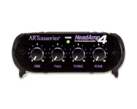 ART Pro Audio HeadAMP 4 4Ch Stereo Headphone Amplifier - Image 2