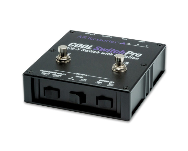 ART Pro Audio CoolSwitchPro Isolated A/B-Y Instrument Switch - Main Image