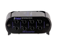 ART Pro Audio TPatch 8-Point Balanced Patch Bay 1/4 TRS Balanced Jacks - Image 3