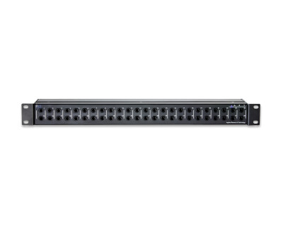 P48 48Ch Balanced Patch Bay 1/4 TRS Balanced Jacks 19" 1U