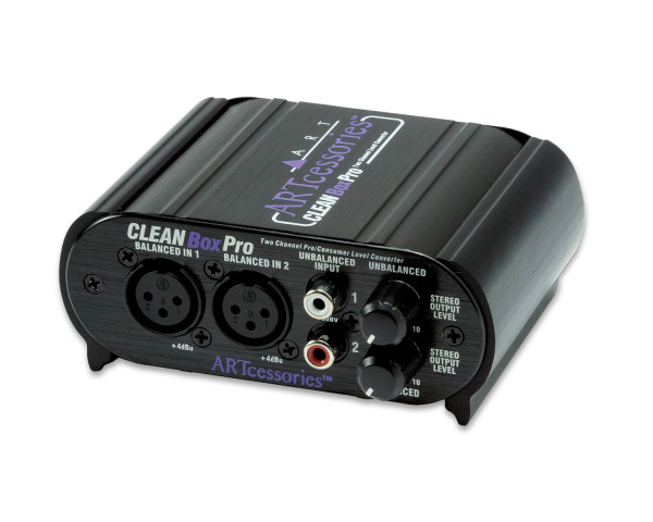 ART Pro Audio CLEANBox Pro 2Ch Level Converter - Main Image