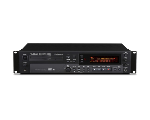 TASCAM CD-RW900SX Professional Audio CD Recorder 19 2U - Main Image