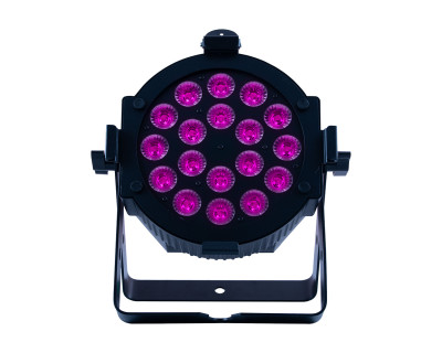 18P HEX PAR Can with 18x12W RGBAW+UV LEDs