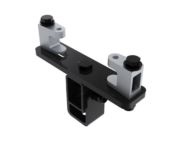 Powerdrive KBD1000S-B Girder Bracket 75mm-155mm Variable Angle Drop Black - Main Image