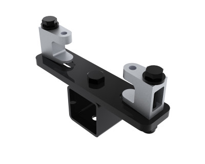 KBD2000S-B Girder Bracket 75mm-155mm Fixed Drop Black