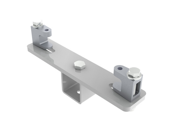 Powerdrive KBD2000M-W Girder Bracket 145mm-235mm Fixed Drop White - Main Image