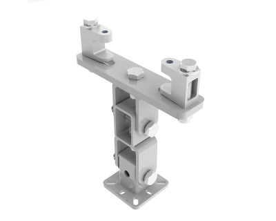 KBD4060S-W Girder Bracket 75mm-155mm Type 60 Plate White