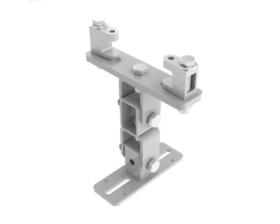 KBD4065S-W Girder Bracket 75mm-155mm Type 65 Plate White