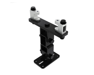 KBD4075S-B Girder Bracket 75mm-155mm Type 75 Plate Black