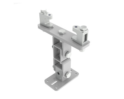 KBD4075S-W Girder Bracket 75mm-155mm Type 75 Plate White