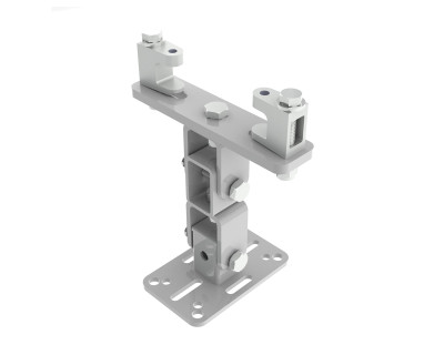 KBD4100S-W Girder Bracket 75mm-155mm Type 100 Plate White