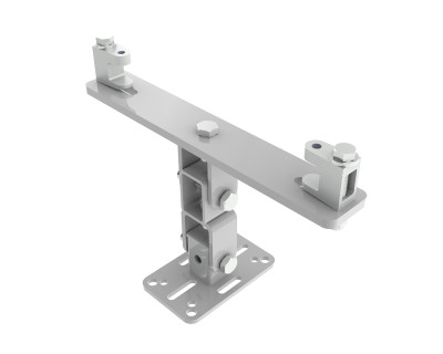 KBD4100L-W Girder Bracket 230mm-320mm Type 100 Plate White