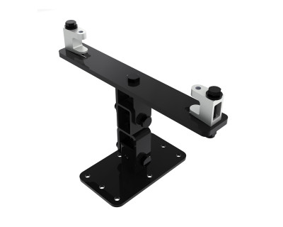 KBD4120L-B Girder Bracket 230mm-320mm Type 120 Plate Black