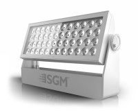 SGM P-10 POI RGBW LED Panel 48x24W 10° Beam Angle IP66 Marine White - Image 1