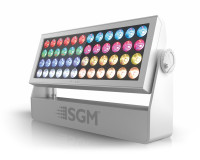 SGM P-10 POI RGBW LED Panel 48x24W 10° Beam Angle IP66 Marine White - Image 2