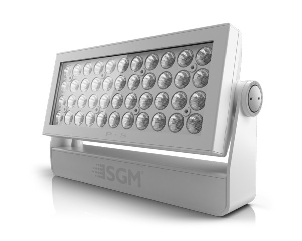 SGM P-5 POI RGBW LED Panel 44x10W 21° Beam Angle IP66 Marine White - Main Image