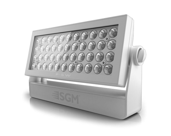 SGM P-5 W White LED Panel 44x10W 43° Beam Angle IP65 White - Main Image