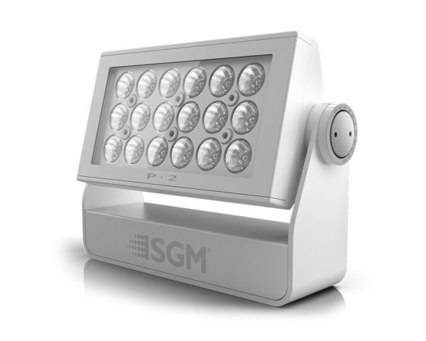 SGM P-2 POI RGBW LED Panel 18x10W 25° Beam Angle IP66 Marine White - Main Image