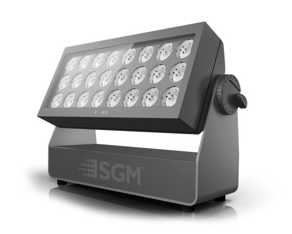 SGM I-6 RGBW LED Wash Light 24x10W 5° IP66 Black - Main Image