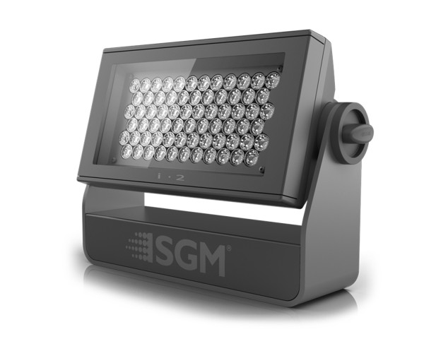 SGM I-2 White LED Wash Light 69x3W 8.5° IP65 Black - Main Image