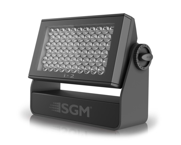 SGM I-2 UVA 365 UV Wash Light 63xUVA LEDs 365nm IP65 Black - Main Image