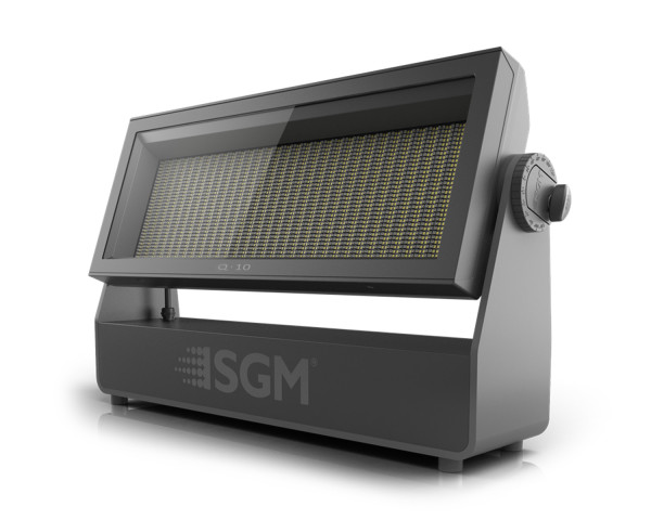 SGM Q-10 LED Strobe Light 2048 RGB/2048 White LED IP65 Black - Main Image
