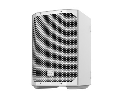 EVERSE 8 8" Pro Battery Powered Loudspeaker +Bluetooth IP43 White