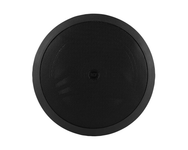 RCF PL8X 8 2-Way Coaxial Ceiling Speaker 20W 100V IP44 Black - Main Image