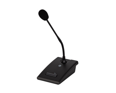 BM 3001 1-Zone Desktop Paging Microphone 300mm Gooseneck