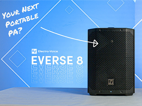 EVERSE 8 Portable Battery Powered Speaker